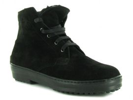 AND 004 218 FEMME:Nubuck/Noir/Noir