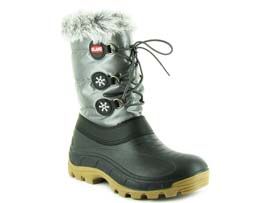 Olang apres ski bottes fourrees panda garcon taupe