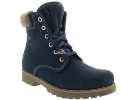7910  SABOT BOUCLE PANAMA 03 IGLOO WOMEN:Nubuck/Bleu/