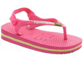 HAVAIANAS BABY BRASIL LOGO PE15<br>Rose