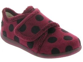 ARIZONA SHEARLING NARROW MATEA FILLE:Velours/Rouge/