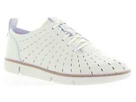 RUNLO FLASH VELVET TRI ETCH:Cuir/Blanc/Blanc