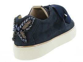 MARTINE 3579:Nubuck/Bleu/