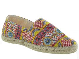 LA MAISON DE L ESPADRILLE 324 VE729<br>Toile Rouge Rouge