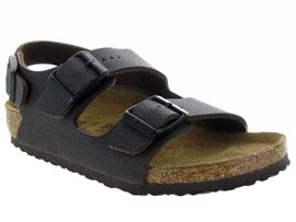 BIRKENSTOCK MILANO DESERT SOILE<br>Marron fonçé