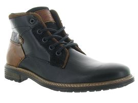 PORTLAND FLESH OUT 6088A:Cuir/Noir/