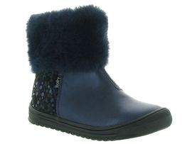 GM06 SIDOUCE:Cuir/Bleu Marine/