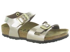 BIRKENSTOCK RIO ELECTRIC METALLIC<br>Taupe