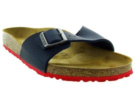 ARIZONA SHEARLING NARROW MADRID:Synthetique/Bleu/
