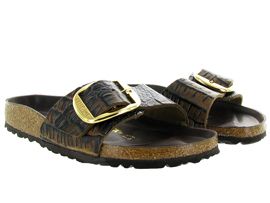 BIRKENSTOCK MADRID BIG BUCKLE<br>Marron