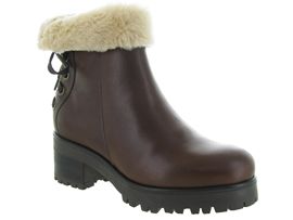 932 38207:Cuir/Marron/Marron fonçé