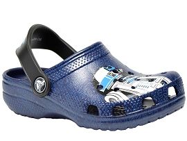 PIKA SCRATCH STARWARS R2D2 CLOG:Caoutchouc/Bleu/