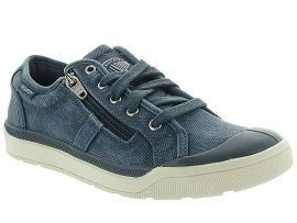 ARIZONA SHEARLING NARROW PALARU:Toile/Bleu/