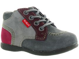 J269YD BAYONYC VENOM BABYSTAN F:Cuir/Gris/