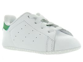 92385 STAN CRIB LAYETTE:Cuir/Blanc/Blanc
