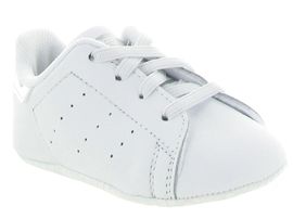 YLONA STAN CRIB LAYETTE:Cuir/Blanc/Blanc