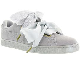 lacet blanc puma heart