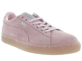 basket puma rose suede