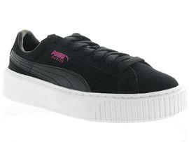 PUMA PLATFORM SUEDE KIDS<br>Noir