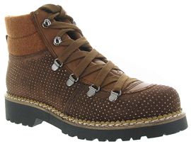 ARIZONA CUIR 37031:Nubuck/Marron/Marron