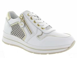 HIPSTER 05241:Cuir/Blanc/Blanc