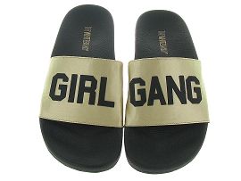 THE WHITE BRAND L0145 GIRL GANG<br>Beige