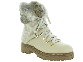 5872FL 37091:Cuir/Beige/
