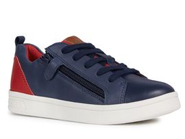 PHOEBE NOIR PAILLETTE J925VD DJROCK:Cuir/Bleu/