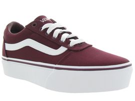 VANS WARD PLATEFORM WOMEN<br>Bordeaux