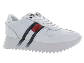 HI CUFF WPS HIGH CLEATED CORP SNK:Cuir/Blanc/Blanc