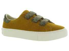 NO NAME ARCADE STRAPS GOAT SUEDE<br>Marron