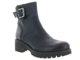BD1263 V1947 SOKONA:Cuir croco/Bleu Marine/