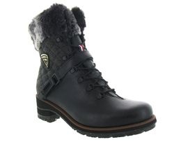 JOLENE 05 MEGEVE SERIE LIMITEE:Cuir/Noir/Noir