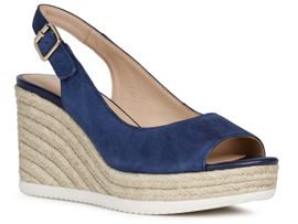 ANDREA 819016 D02GVD PONZA:Nubuck/Bleu/Marine