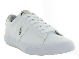 RALPH LAUREN SAYER CANVAS<br>Blanc