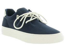 STALON ONYX PLEAT:Toile/Bleu/Marine