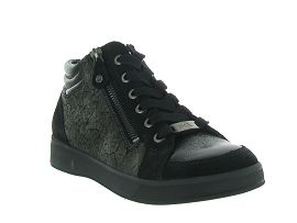 2155 34499:Cuir laminé/Noir/