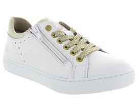 SIMONA 3 AHM024:Cuir/Blanc/Blanc