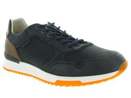 10079 0438A:Cuir/Bleu/