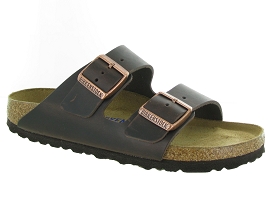 BIRKENSTOCK ARIZONA CUIR<br>Marron