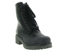 ZIMEL 37428:Cuir/Gris/Anthracite