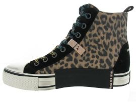 genial punk leopard baskets et sneakers femme Ash italia | Chaussures Online