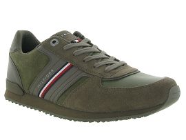 42953 SUEDE RUNNER:Nubuck/Vert/Kaki