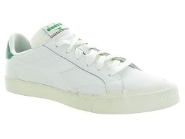 DIADORA MELODY LEATHER DIRTY MEN<br>Blanc