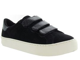 NO NAME ARCADE STRAPS SUEDE<br>Noir