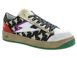 CALDRONE SUEDE BARI 4674:Poil/Noir/Noir