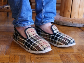 5001 CAHORS HOMME:Carreaux/Beige/Beige