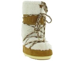 HARMONY PEAU MOON BOOT SHEARLING:Mouton/Blanc/