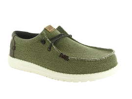 HEY DUDE WALLY BRAIDED 40003<br>Vert