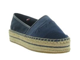 TOMMY HILFIGER GRADIENT ESPADRILLE<br>Toile Bleu Marine